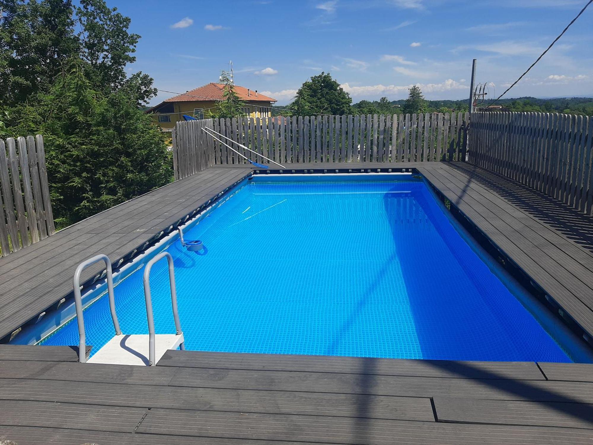 Cascina Teresina Monferrato Piscina Vila Cortazzone Exterior foto